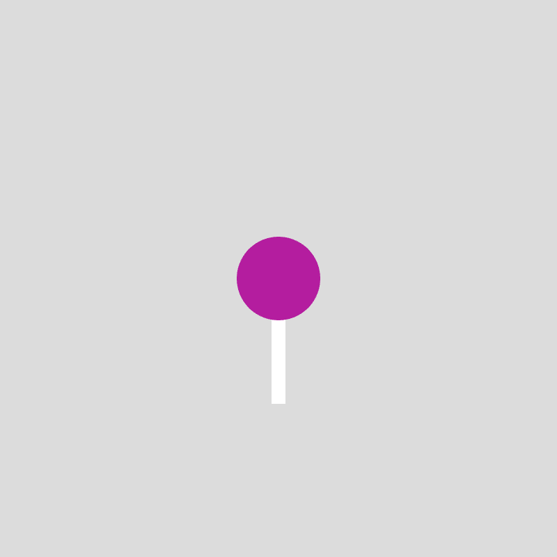 lollipop made in p5.js